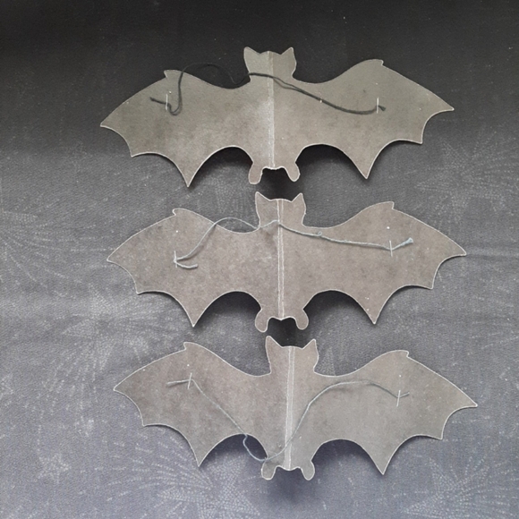 Rare vintage beistle boogie bats complete set hanging halloween decorations - Picture 5 of 8